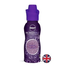 Fioletowe perełki zapachowe Airpure IncrediBalls Exotic Glow 128 g z Wielkiej Brytanii