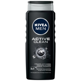 Nivea Men 3w1 Active Clean Żel pod Prysznic dla Mężczyzn 500 ml